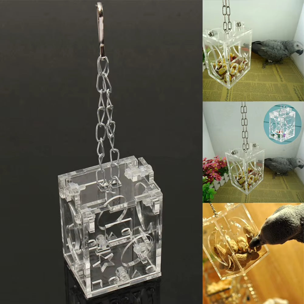 ForageFun Hanging Feeder – The Ultimate Treat Toy for Curious Birds