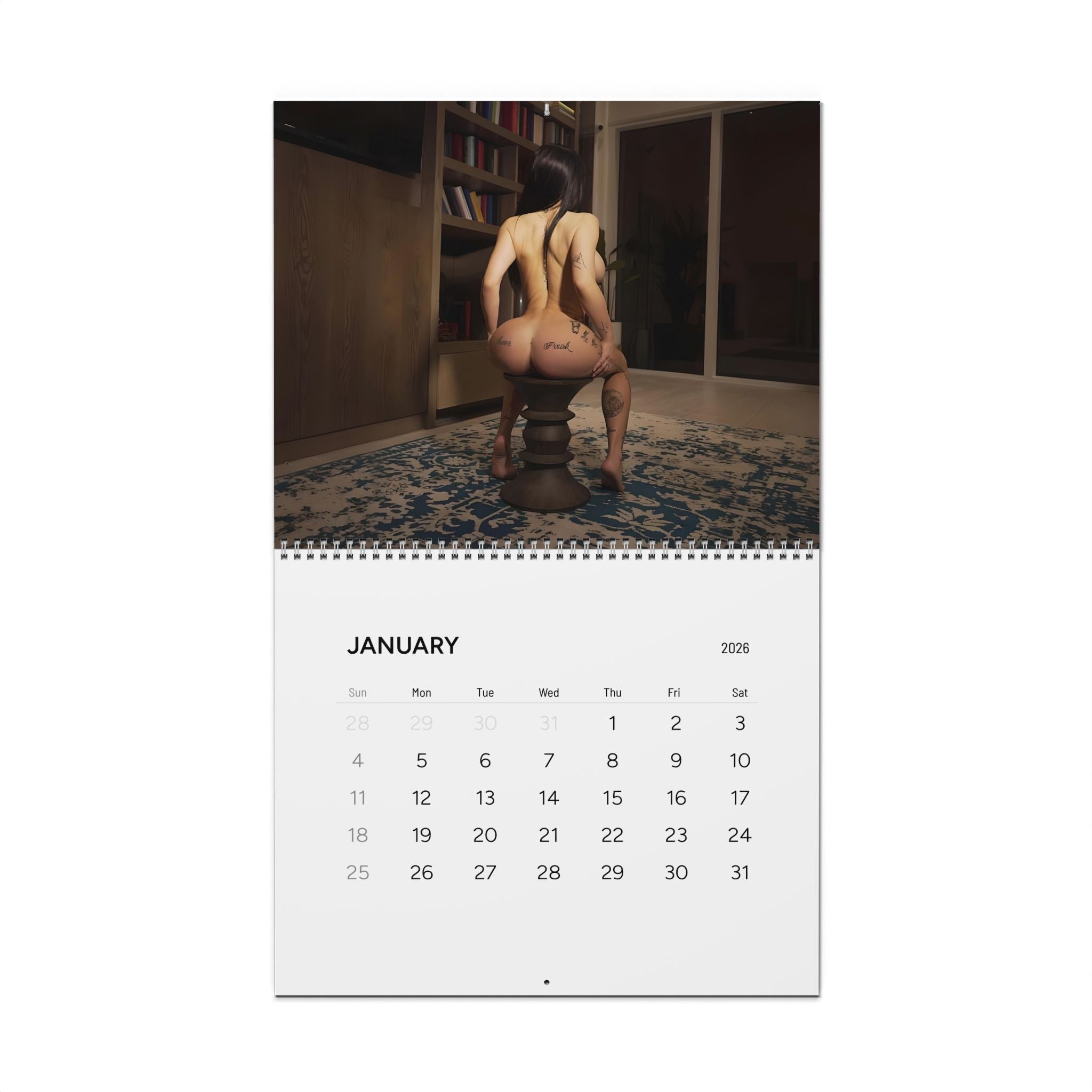 Lexii 2026 Wall Calendar