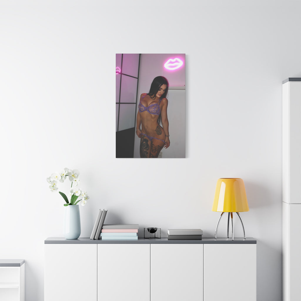 Matte Canvas Art Print — Lexii Signature Seduction Series