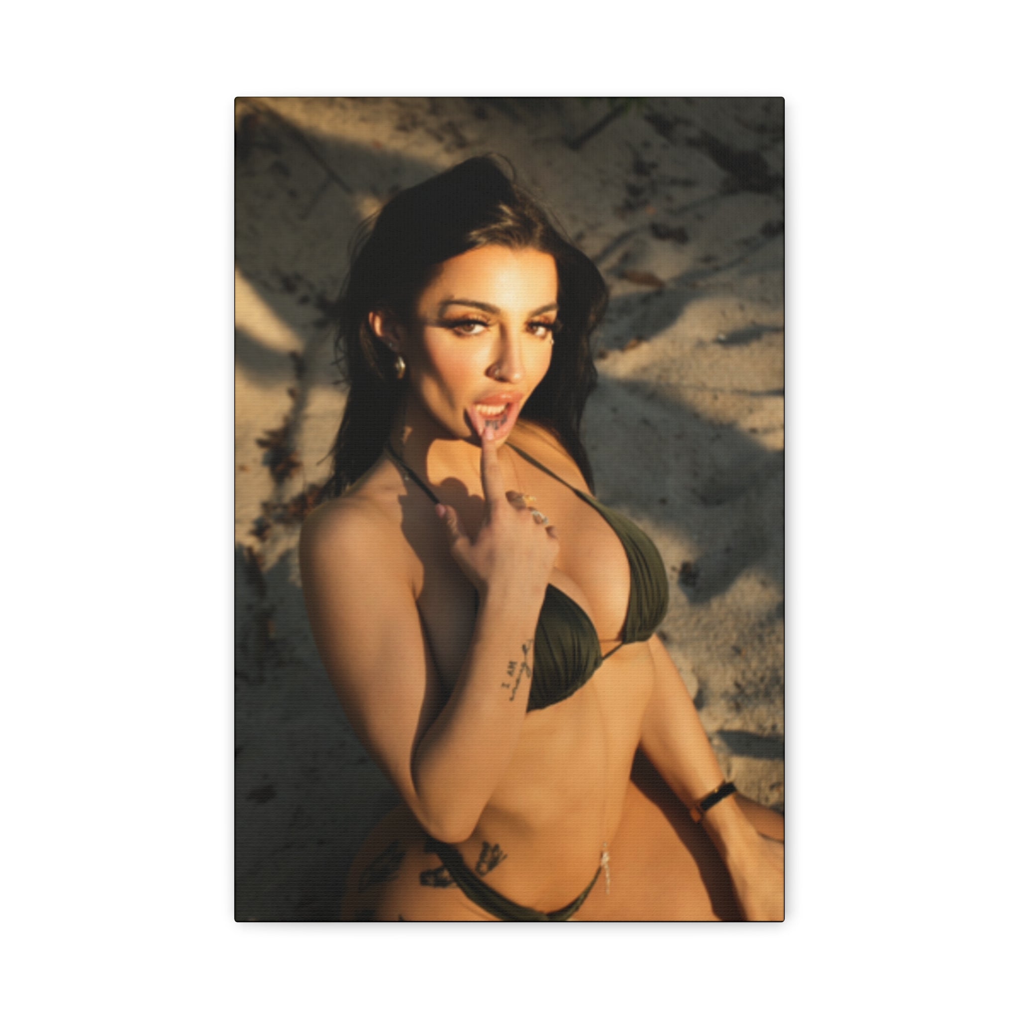 Matte Canvas Art Print — Lexii Signature Seduction Series