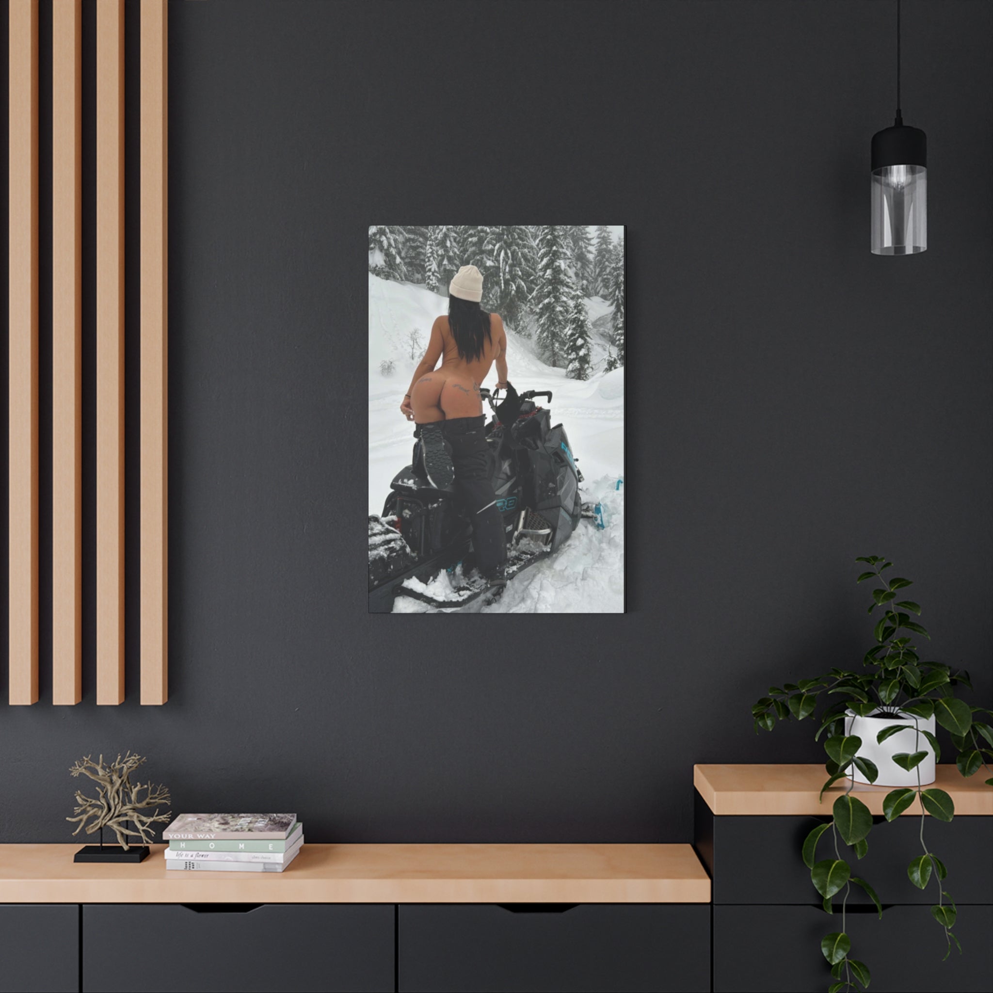 Matte Canvas Art Print — Lexii Signature Seduction Series