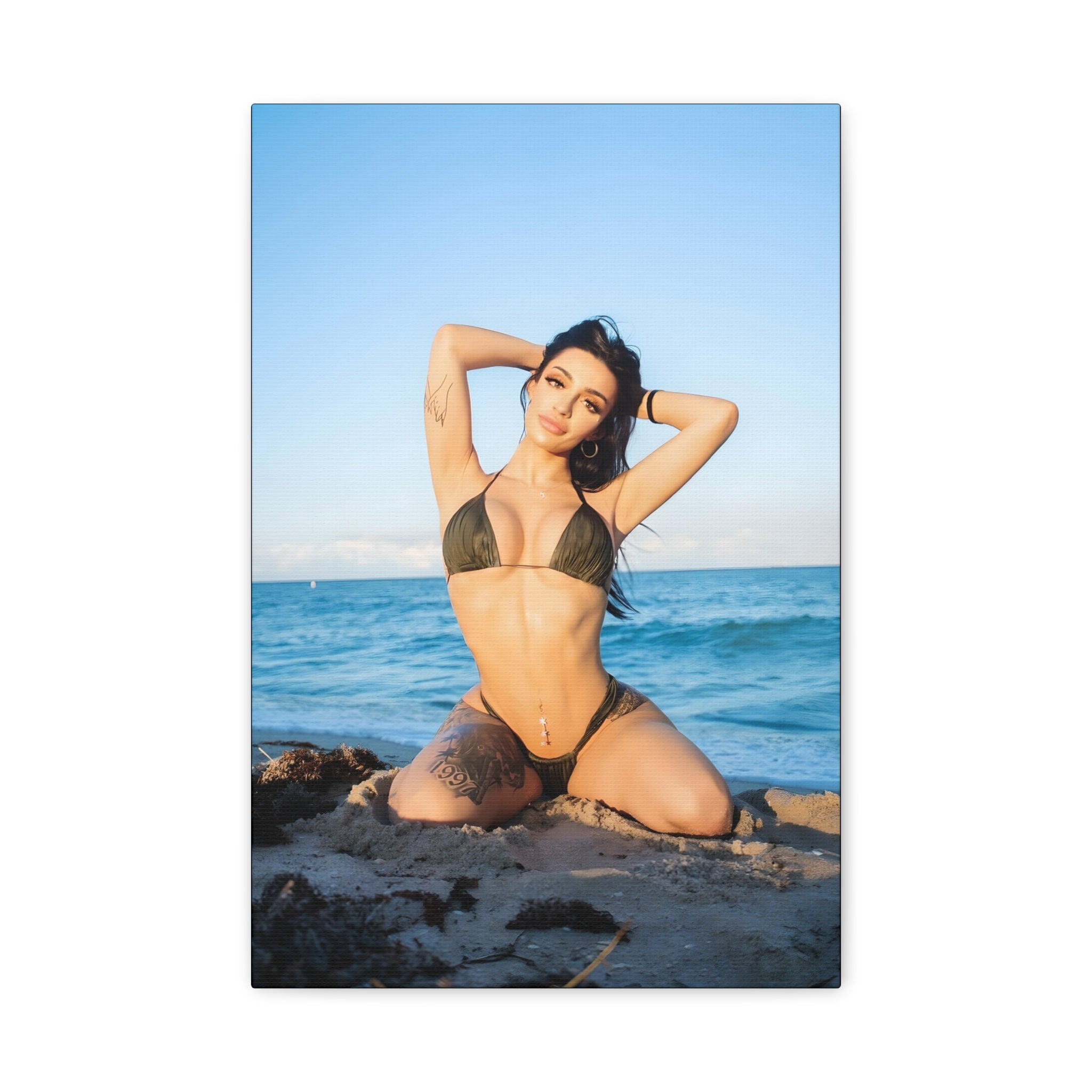 Matte Canvas Art Print — Lexii Signature Seduction Series