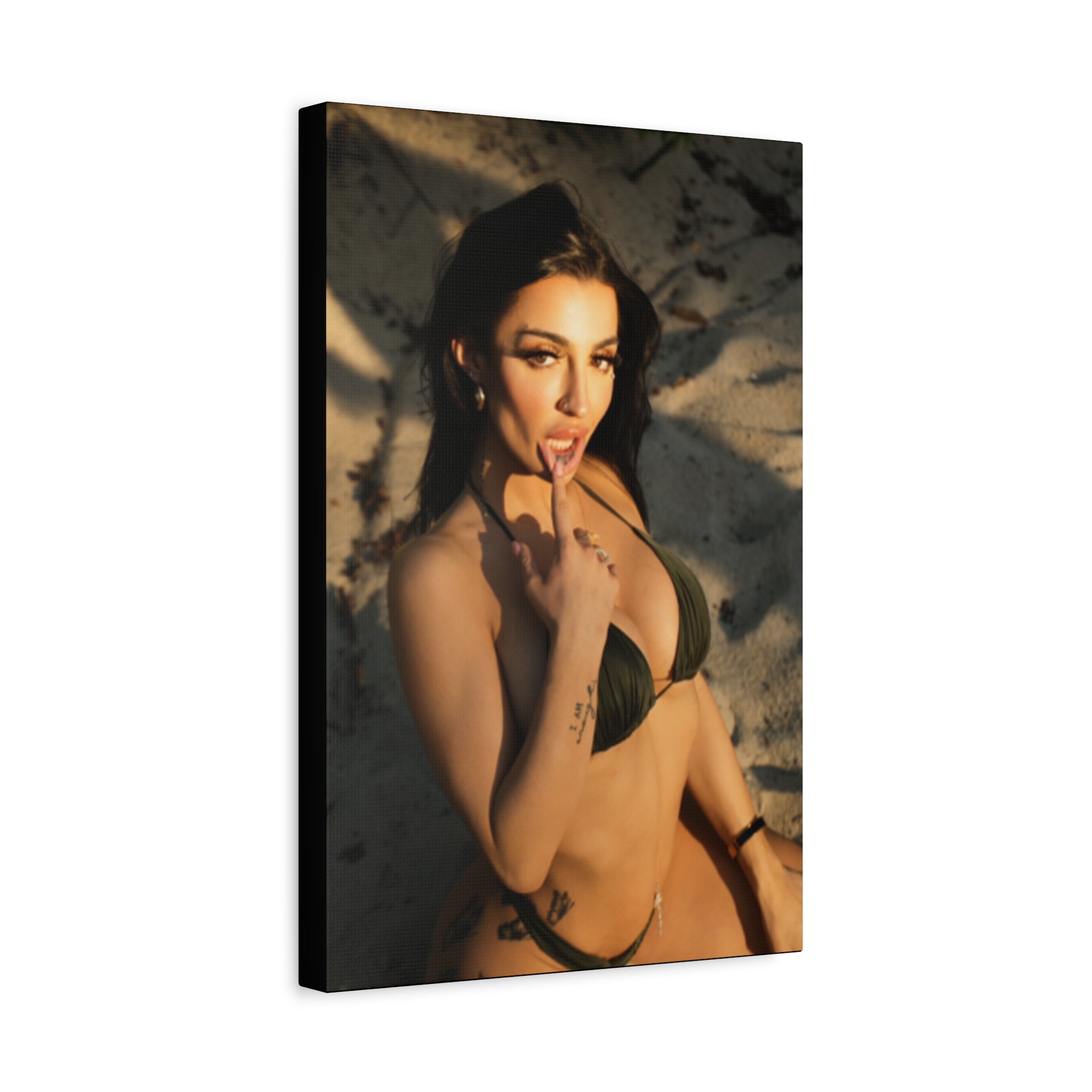 Matte Canvas Art Print — Lexii Signature Seduction Series