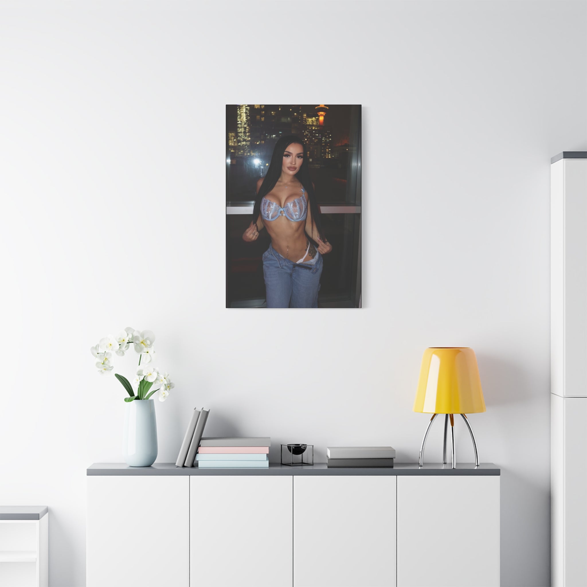 Matte Canvas Art Print — Lexii Signature Seduction Series