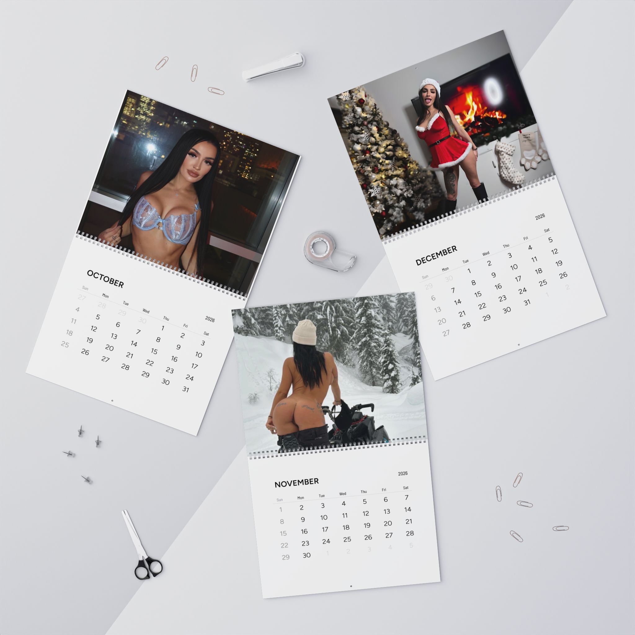 Lexii 2026 Wall Calendar