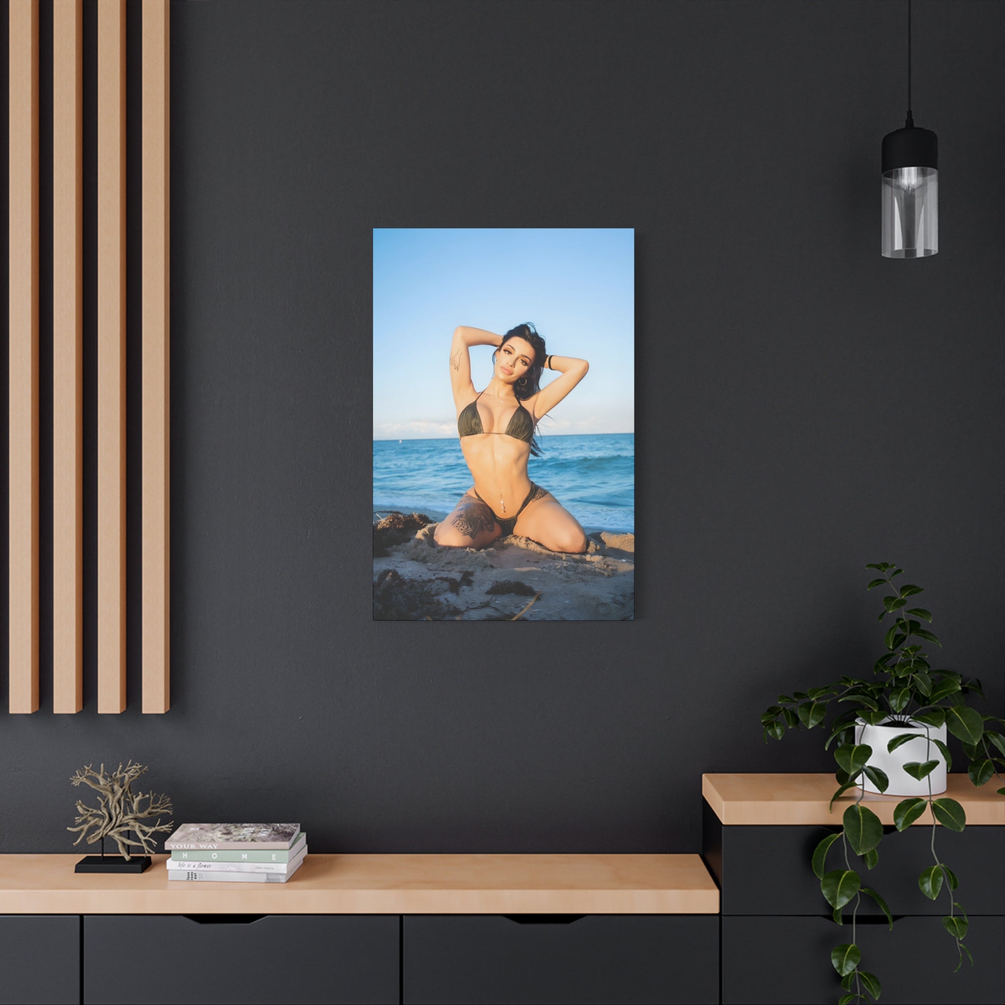 Matte Canvas Art Print — Lexii Signature Seduction Series