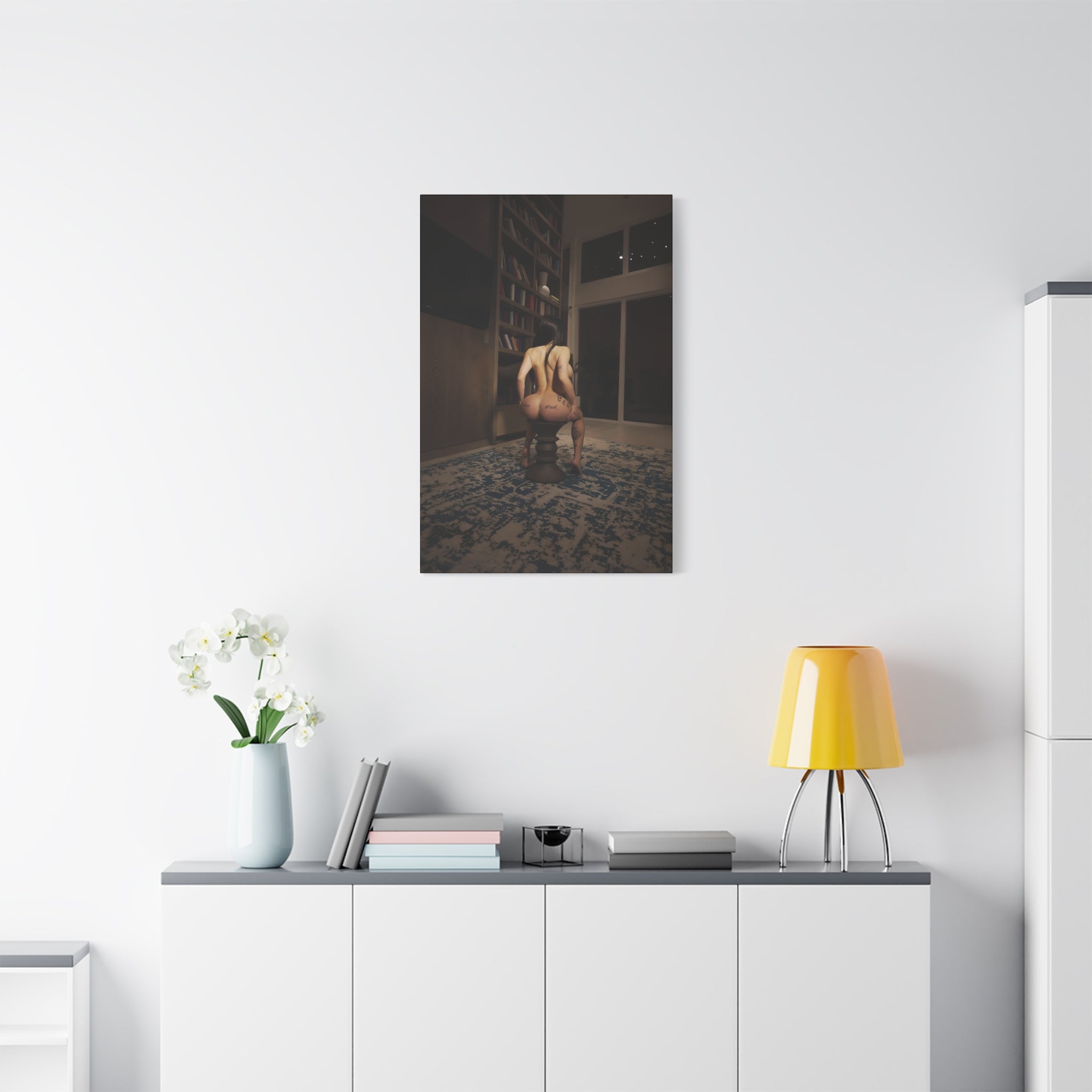 Matte Canvas Art Print — Lexii Signature Seduction Series