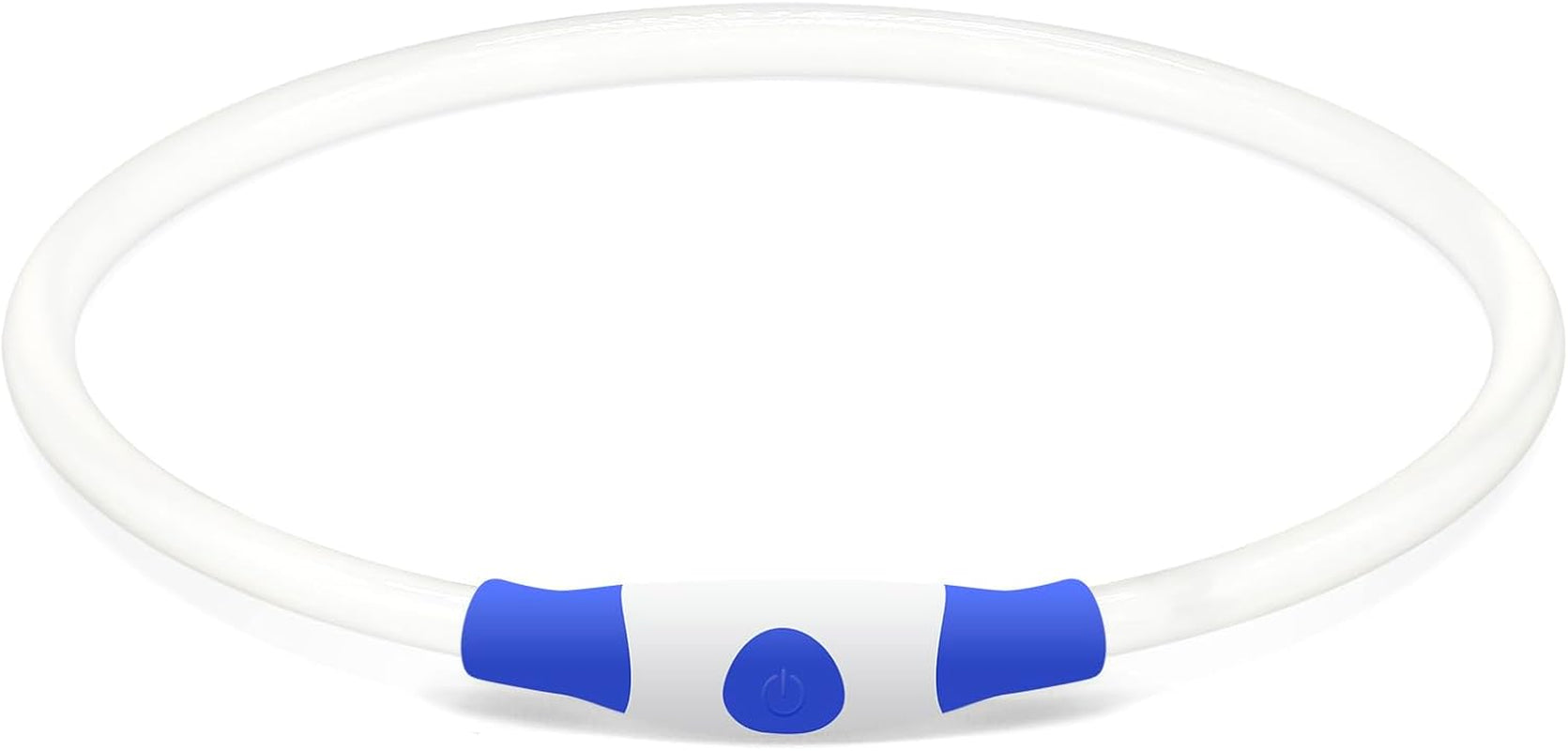 LED Collar, USB Rechargeable, Glowing Pet Collar for Night Safety, Fashion for Small Medium Large Dogs (Royal Blue)