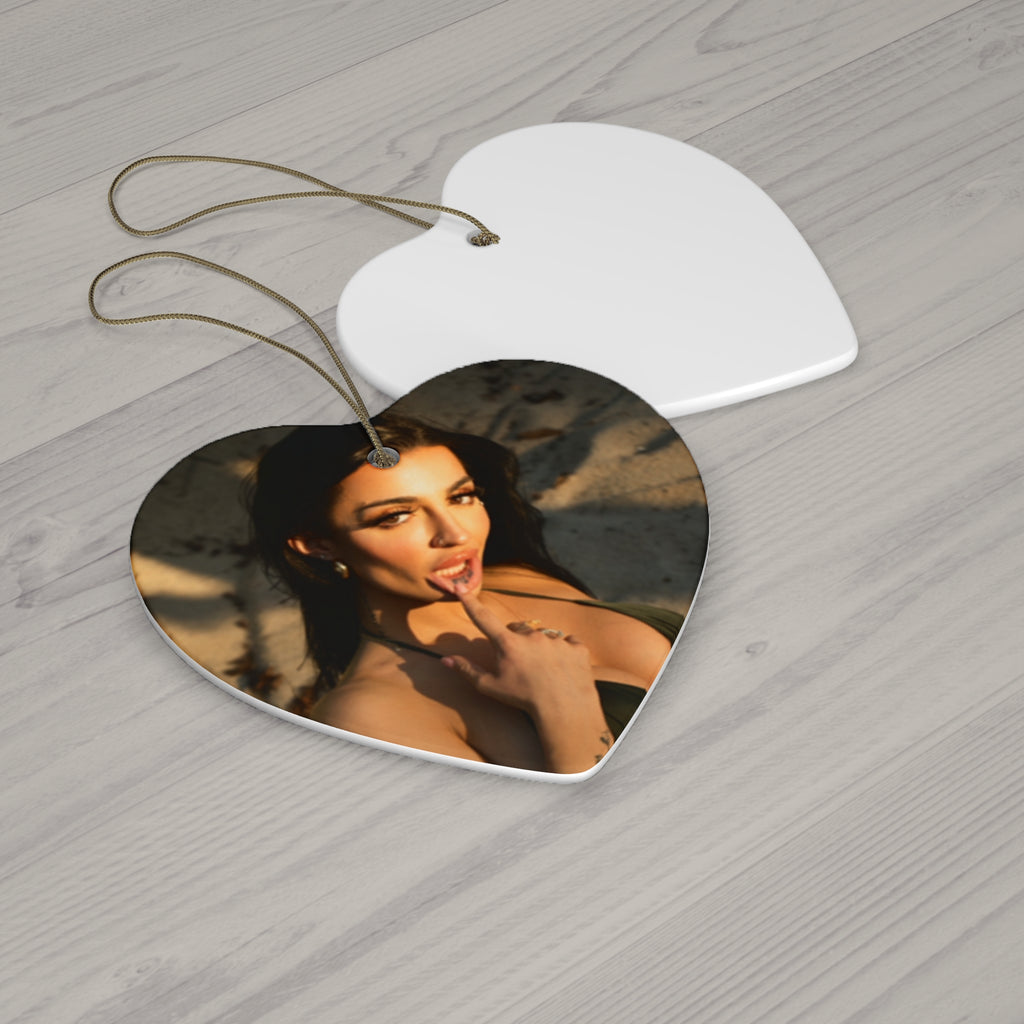 Ceramic Ornament — Lexii Luxe Photo Edition (4 Shapes)