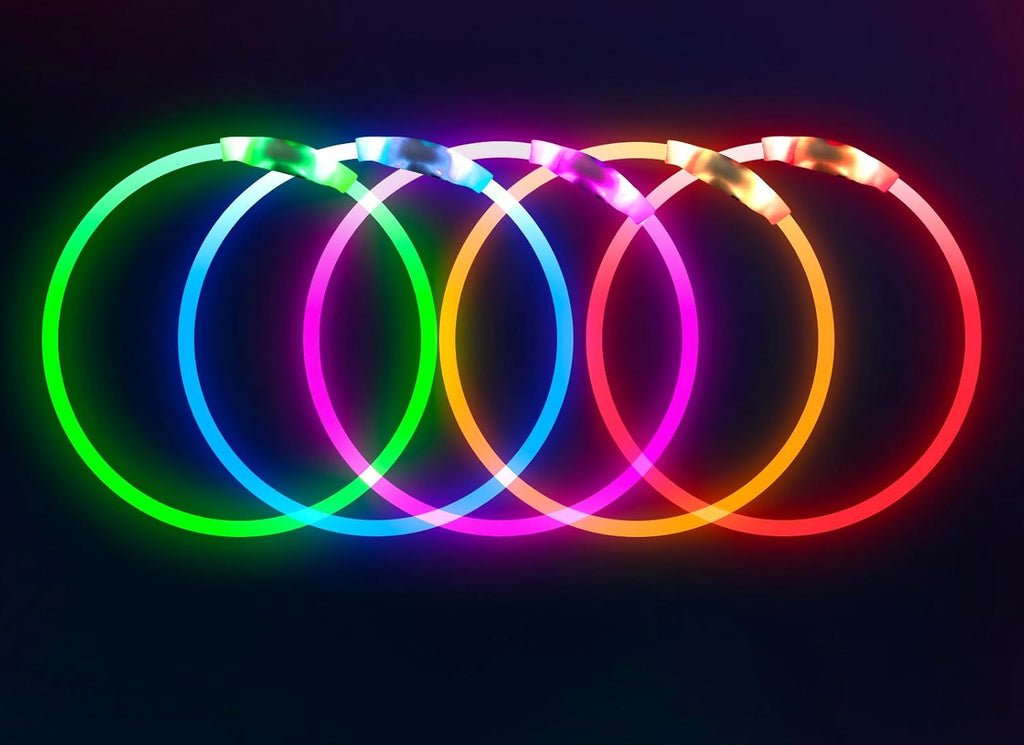 LED Collar, USB Rechargeable, Glowing Pet Collar for Night Safety, Fashion for Small Medium Large Dogs (Royal Blue)