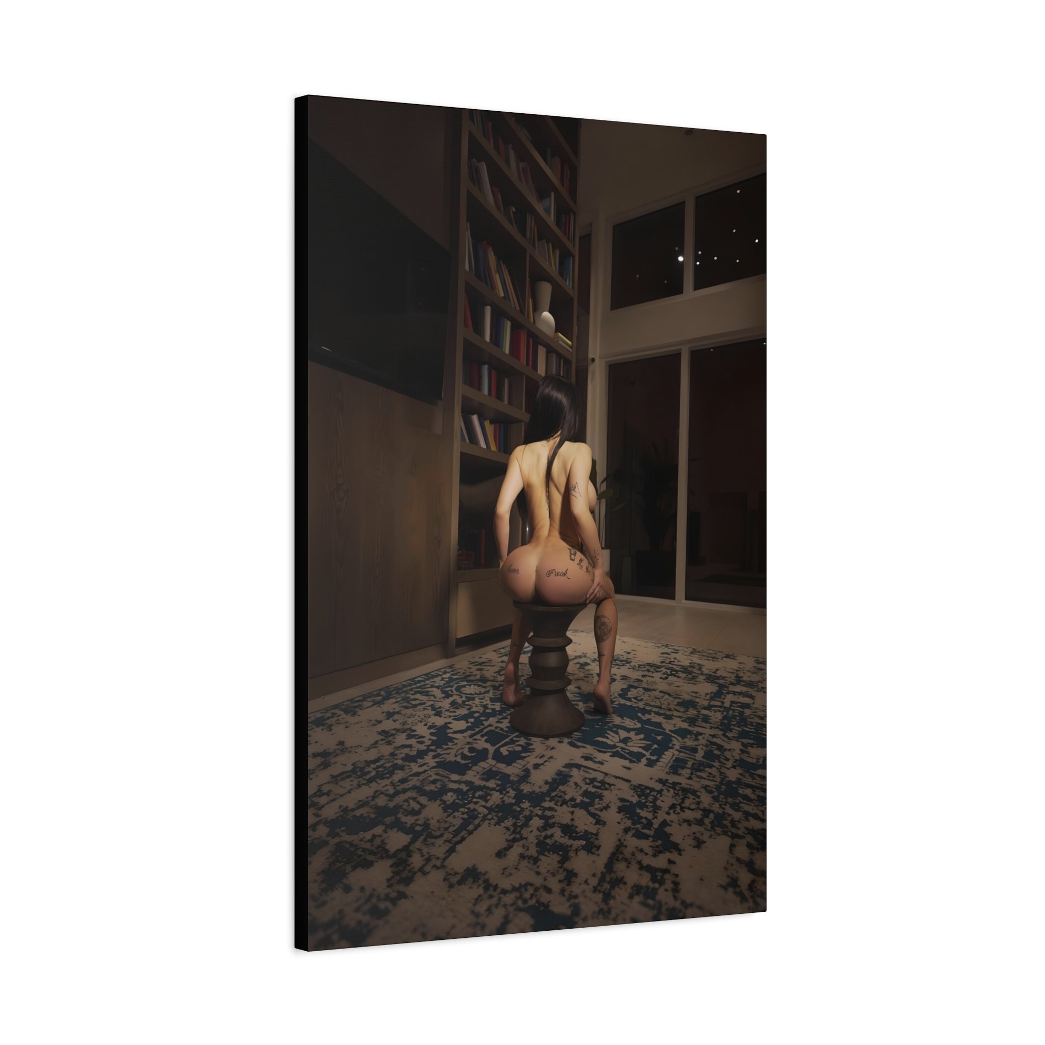 Matte Canvas Art Print — Lexii Signature Seduction Series