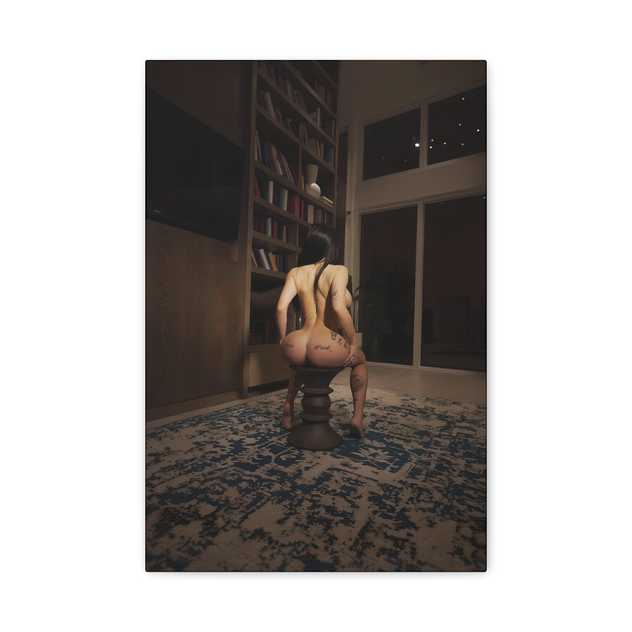 Matte Canvas Art Print — Lexii Signature Seduction Series