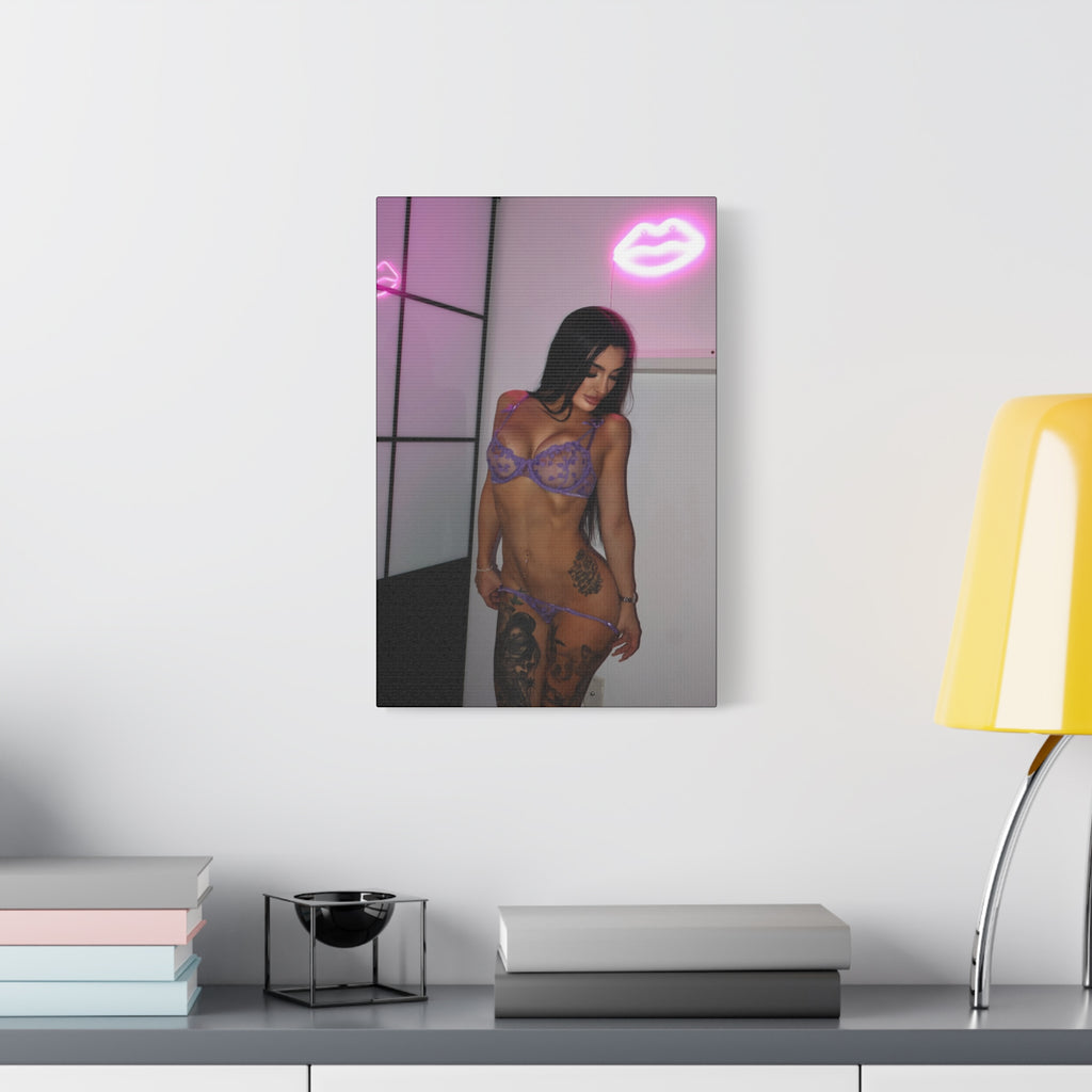 Matte Canvas Art Print — Lexii Signature Seduction Series