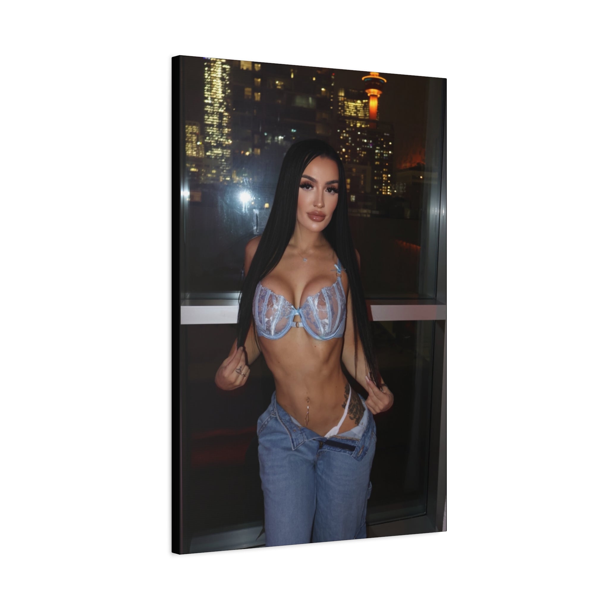 Matte Canvas Art Print — Lexii Signature Seduction Series