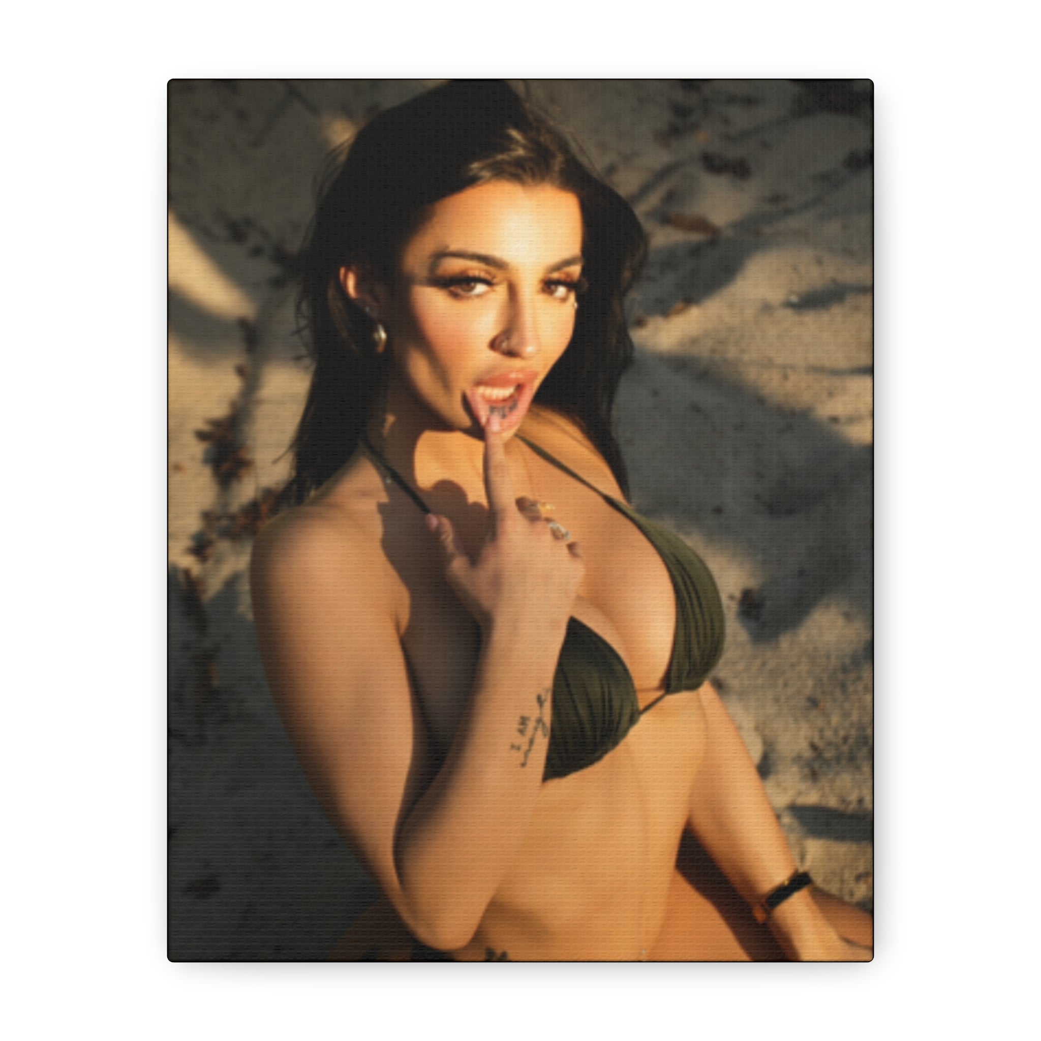 Matte Canvas Art Print — Lexii Signature Seduction Series
