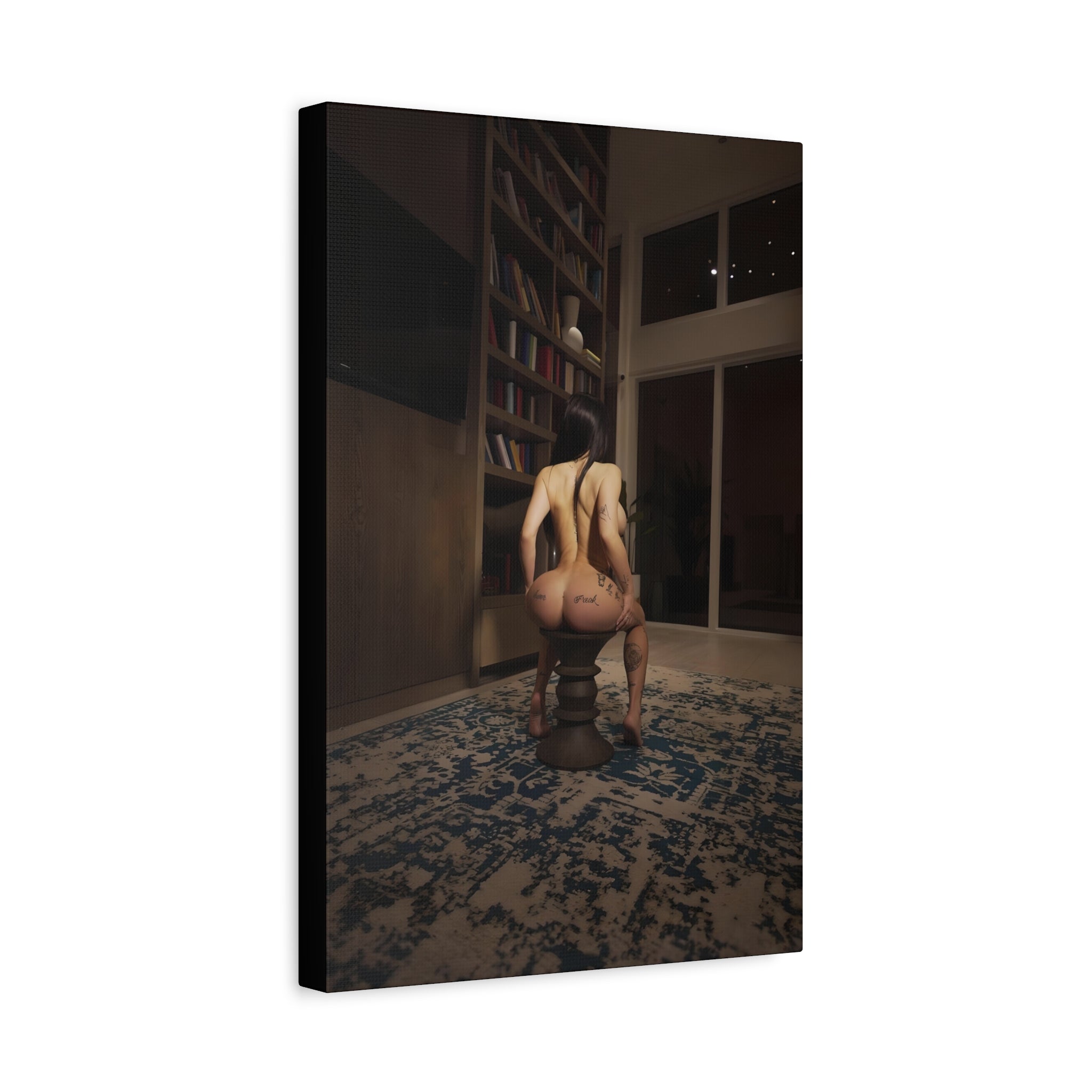 Matte Canvas Art Print — Lexii Signature Seduction Series