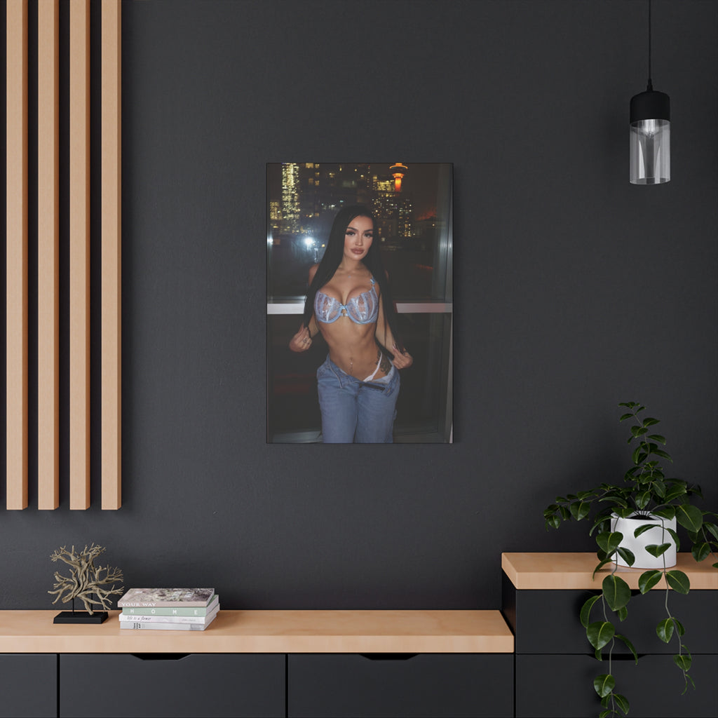 Matte Canvas Art Print — Lexii Signature Seduction Series